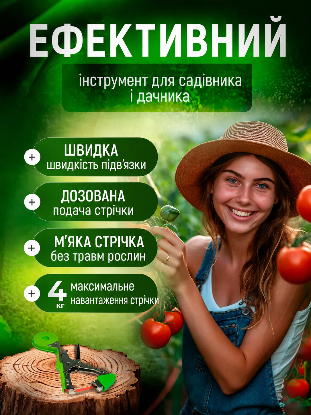 Ефективний інструмент для садівника